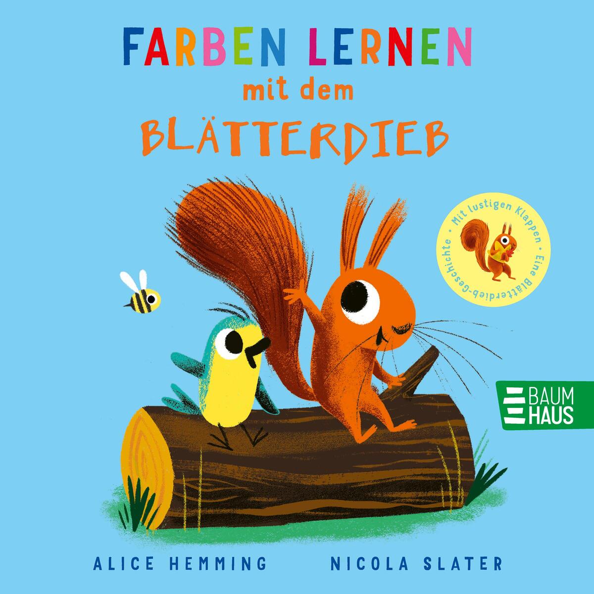Farben lernen mit dem Blätterdieb von Baumhaus Verlag GmbH