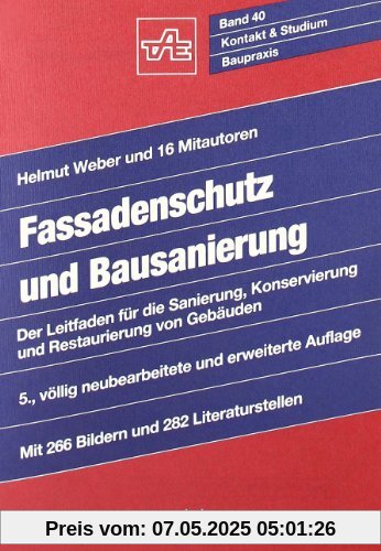 Fassadenschutz und Bausanierung: Der Leitfaden für die Sanierung, Konservierung und Restaurierung von Gebäuden
