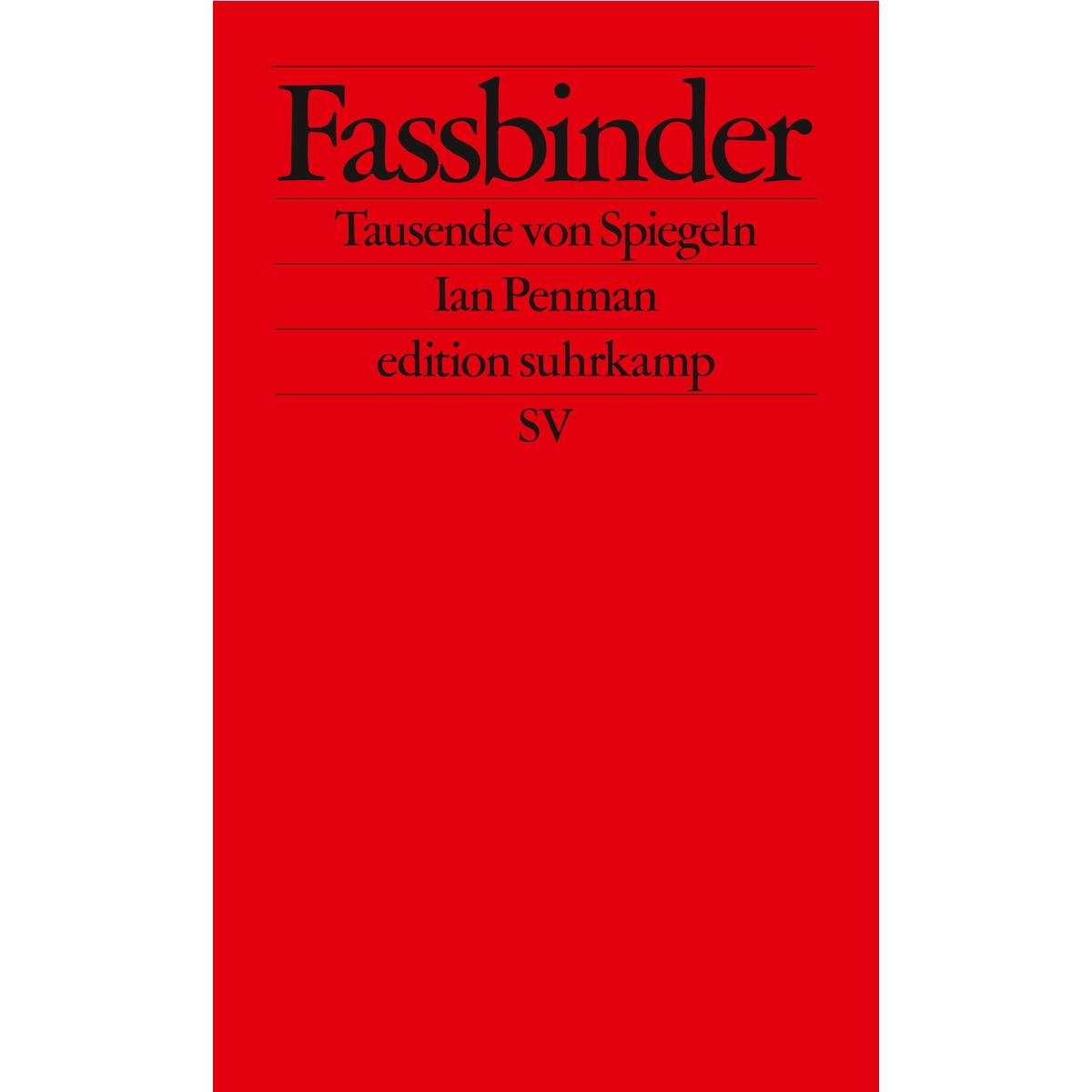 Fassbinder von Suhrkamp Verlag AG