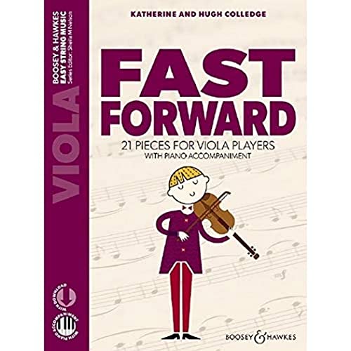 Fast Forward: 21 pieces for viola players. Viola und Klavier. (Easy String Music) von Boosey & Hawkes