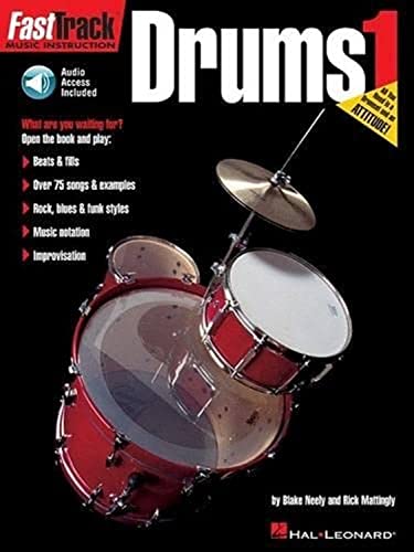 Fast Track Drums Book One Book/Cd (Fast Track Music Instruction, Band 1)