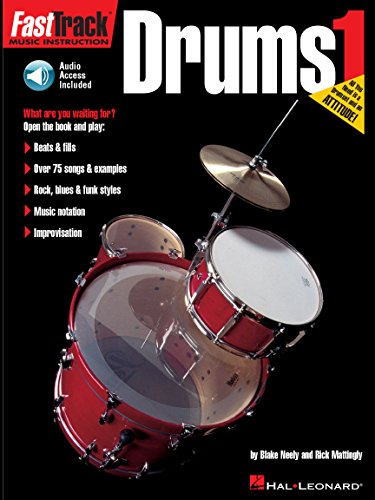 Fast Track Drums Book One Book/Cd (Fast Track Music Instruction, Band 1)