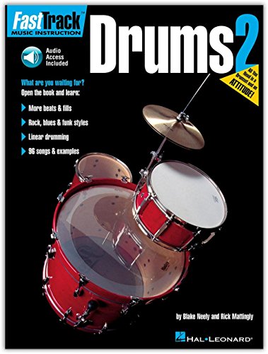 Fast Track Drums Book Two Book/Cd (Fasttrack Series) von HAL LEONARD