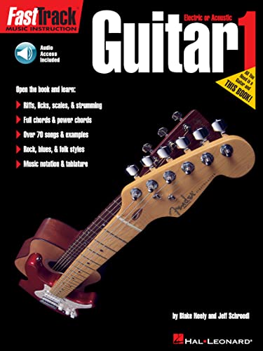 Fast Track: Guitar Method Starter Pack: Lehrmaterial, CD, DVD (Video) für Gitarre (Fast Track (Hal Leonard))