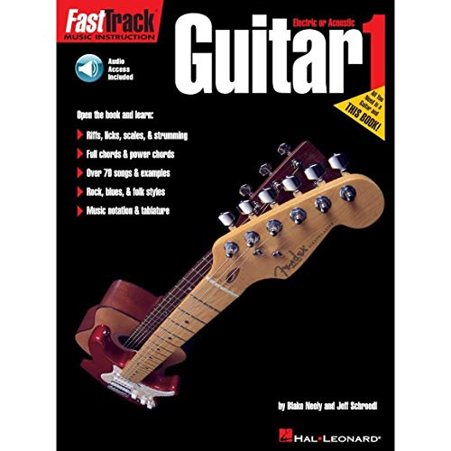 Fast Track: Guitar Method Starter Pack: Lehrmaterial, CD, DVD (Video) für Gitarre (Fast Track (Hal Leonard))