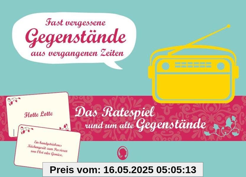 Fast vergessene Gegenstände aus vergangenen Zeiten, 100 Teile: Das große Ratespiel rund um alte Gegenstände