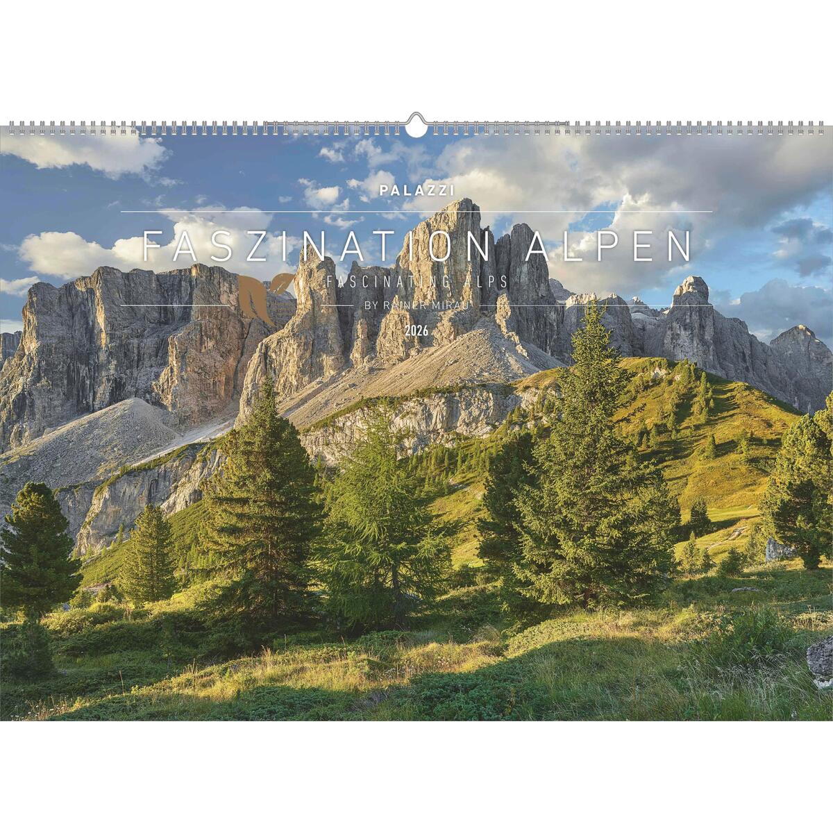 Faszination Alpen 2026 - Bild-Kalender - Poster-Kalender - 70x50 von PALAZZI Kalender GmbH
