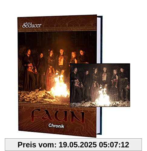 Faun Chronik / Buch von Sonic Seducer im Hardcover, limitiert (nur 499 Exemplare), handnummeriert + handsignierte Postkarte + exkl. neue Interviews