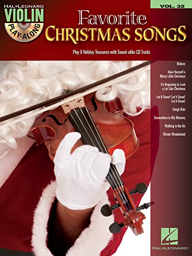 Favorite Christmas Songs [With CD (Audio)] (Hal Leonard Violin Play-along, Band 32) (Hal Leonard Violin Play-along, 32, Band 32) von Hal Leonard