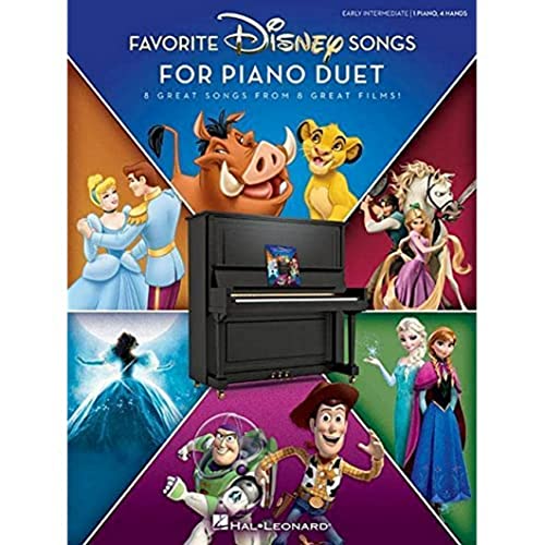 Favorite Disney Songs for Piano Duet: 1 Piano, 4 Hands / Early Intermediate