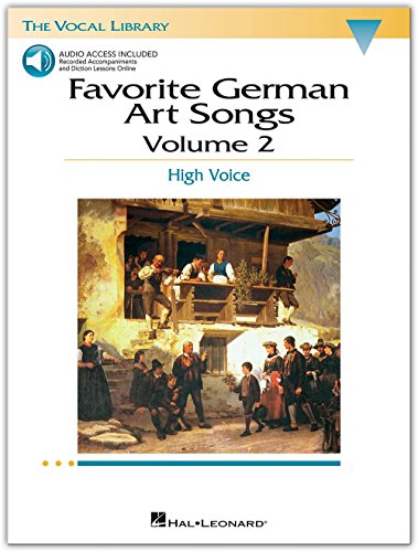 Favorite German Art Songs - Volume 2: The Vocal Library High Voice [With CD]