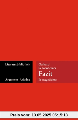 Fazit: Prosagedichte