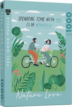 Feel-good-Puzzle 1000 Teile - NATURE LOVE: Spending time with you is so wonderful von Edition Michael Fischer