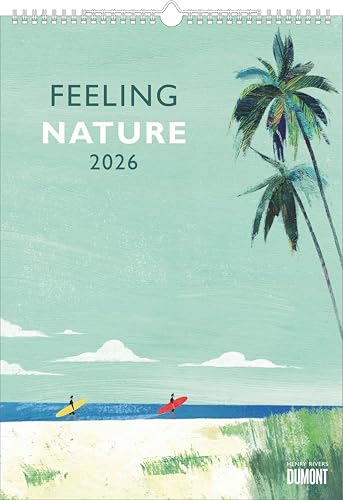Feeling Nature 2026 – Outdoor-Illustrationen von Henry Rivers – Kalender von DUMONT– Wand-Kalender – 29,7 x 42 cm Feeling Nature 2026 – Outdoor-Illustrationen von Henry Rivers – Kalender von DUMONT– Wand-Kalender – 29,7 x 42 cm von DUMONT
