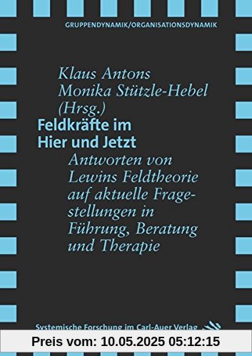 Feldkräfte im Hier und Jetzt: Antworten von Lewins Feldtheorie auf aktuelle Fragestellungen in Führung, Beratung und Therapie