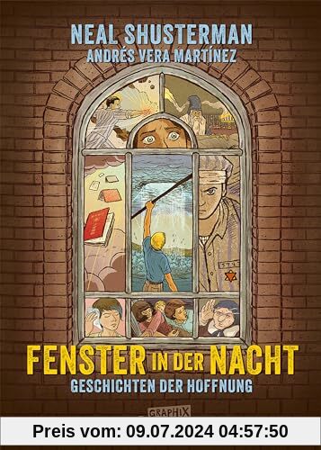 Fenster in der Nacht: Geschichten der Hoffnung - Graphic Novel über die Zuversicht im Holocaust