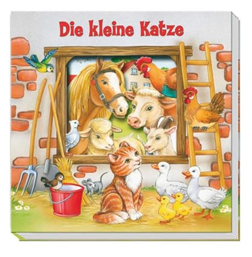 Fensterpappenbuch - Die kleine Katze