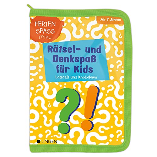 Ferienspaß total! - Rätsel- und Denkspaß für Kids: Logicals und Knobeleien in einem Set für Kinder ab 7 Jahre von Lingen Verlag