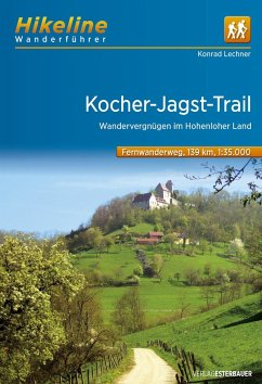 Fernwanderweg Kocher-Jagst-Trail 1 : 35 000 von Esterbauer