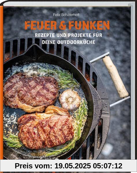 Feuer und Funken: Rezepte und Projekte für Deine Outdoor-Küche. Grill-Ideen und DIY-Anleitungen: Asado Rack, Vertikal Smoker oder einen Grill aus Felgen selbst bauen. Feuer und Funken: Rezepte und Projekte für Deine Outdoor-Küche. Grill-Ideen und DIY-Anleitungen: Asado Rack, Vertikal Smoker oder einen Grill aus Felgen selbst bauen.