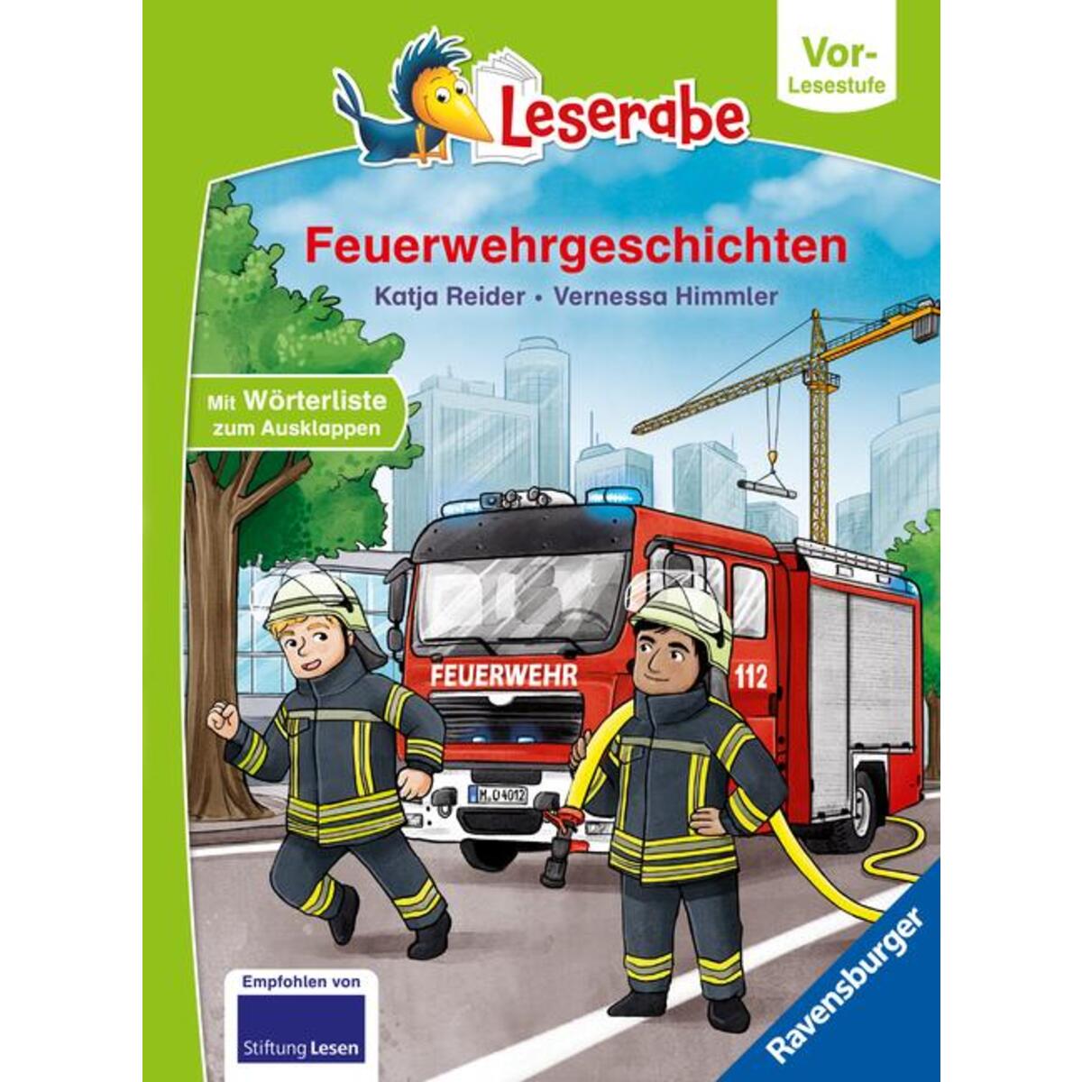Feuerwehrgeschichten - Leserabe ab Vorschule - Erstlesebuch für Kinder ab 5 Jahr... von Ravensburger Verlag