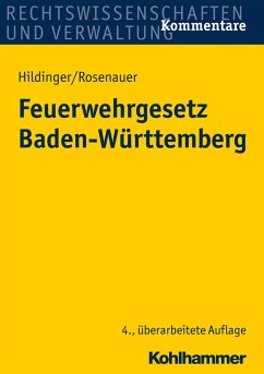 Feuerwehrgesetz Baden-Württemberg (eBook, PDF) von Kohlhammer Verlag