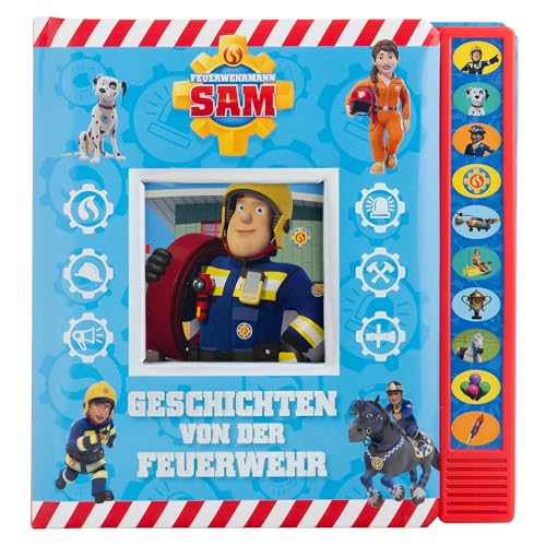 Feuerwehrmann Sam - Geschichten von der Feuerwehr - Pappbilderbuch zum Vorlesen - Soundbuch mit 10 fröhlichen Geräuschen Feuerwehrmann Sam - Geschichten von der Feuerwehr - Pappbilderbuch zum Vorlesen - Soundbuch mit 10 fröhlichen Geräuschen