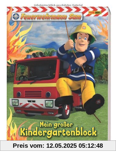 Feuerwehrmann Sam Kindergartenblock: Mein großer Kindergartenblock