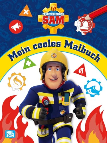 Feuerwehrmann Sam: Mein cooles Malbuch von Nelson