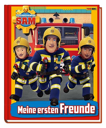 Feuerwehrmann Sam: Meine ersten Freunde: Kindergartenfreundebuch mit wattiertem Cover von Panini Verlags GmbH