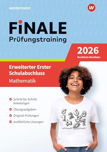FiNALE Prüfungstraining Erweiterter Erster Schulabschluss Nordrhein-Westfalen: Mathematik 2026 Arbeitsbuch mit Lösungsheft FiNALE Prüfungstraining Erweiterter Erster Schulabschluss Nordrhein-Westfalen: Mathematik 2026 Arbeitsbuch mit Lösungsheft von Westermann Lernwelten GmbH