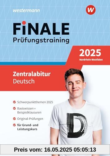FiNALE Prüfungstraining Zentralabitur Nordrhein-Westfalen: Deutsch 2025