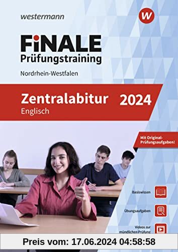 FiNALE Prüfungstraining Zentralabitur Nordrhein-Westfalen: Englisch 2024