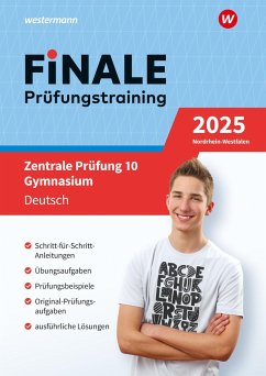 FiNALE Prüfungstraining Zentrale Prüfung 10. Gymnasium Nordrhein-Westfalen. Deutsch 2025 von Westermann Lernwelten