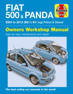 Fiat 500 & Panda (04 - 12) Haynes Repair Manual von Haynes Group Ltd