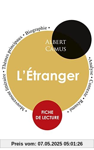 Fiche de lecture L'Étranger (Étude intégrale)