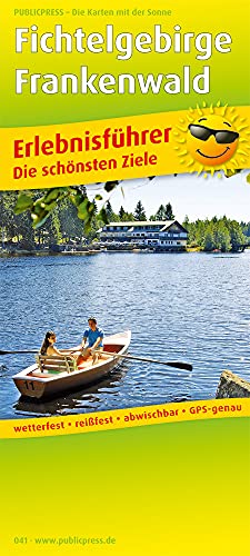 Fichtelgebirge und Frankenwald: Erlebnisführer mit Informationen zu Freizeiteinrichtungen auf der Kartenrückseite, wetterfest, reißfest, abwischbar, GPS-genau. 1:120000 (Erlebnisführer: EF)