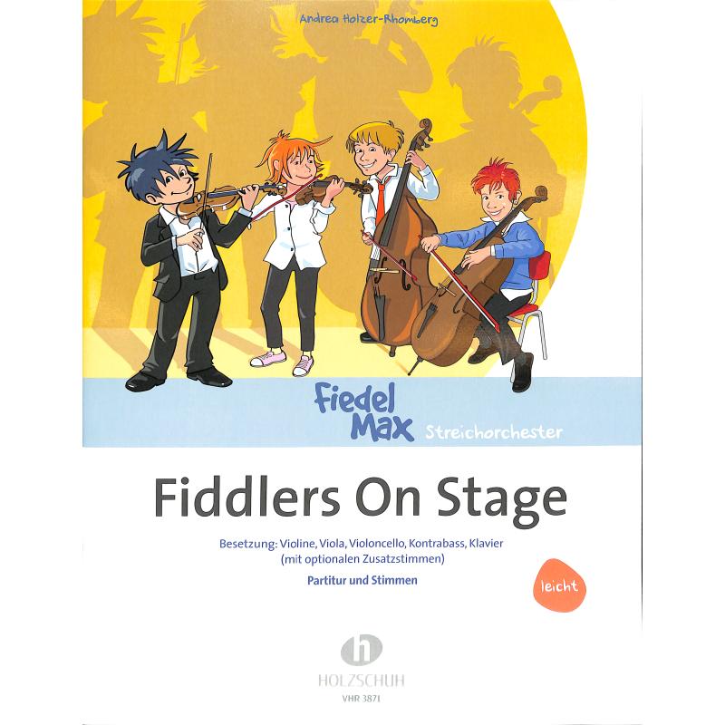 Fiddlers on stage