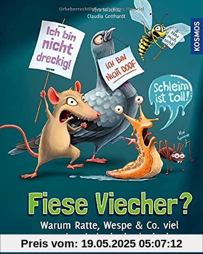 Fiese Viecher: Warum Ratte, Wespe & Co. viel cooler sind, als du denkst!