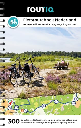 Fietsrouteboek Nederland: 300 populairste fietsroutes (Fietsatlassen, 1) von Falkplan