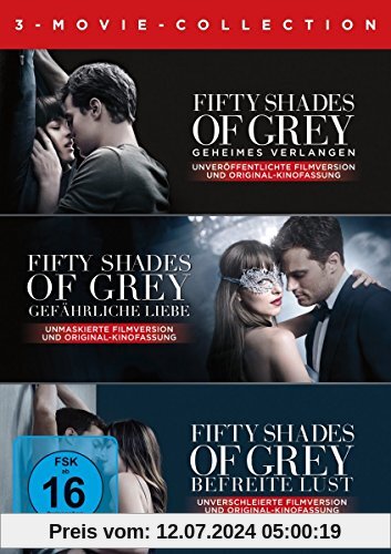 Fifty Shades - 3 Movie Collection [3 DVDs]