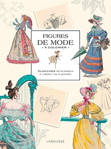 Figures de mode à colorier: Planches détachables à colorier ou à peindre von LAROUSSE
