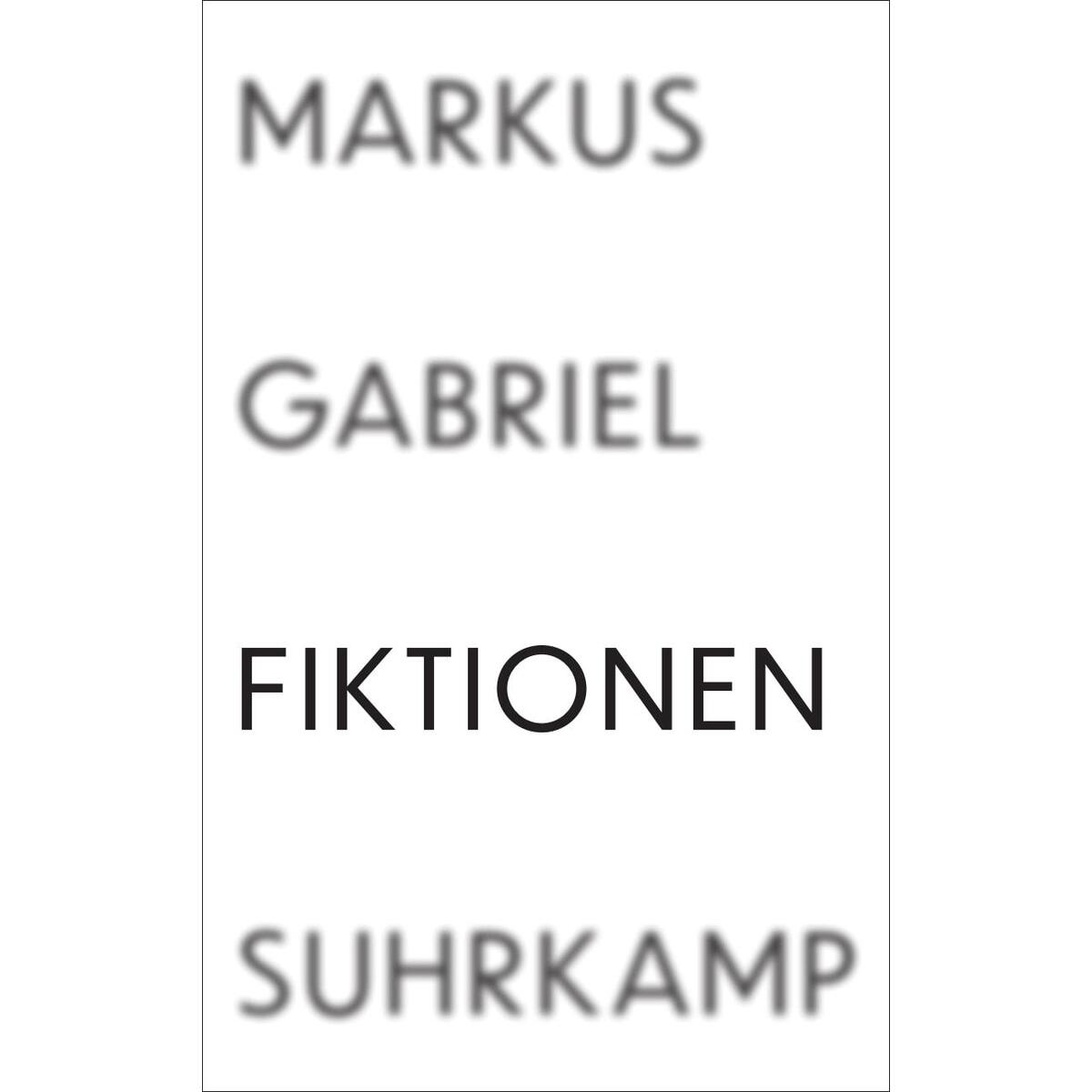 Fiktionen von Suhrkamp Verlag