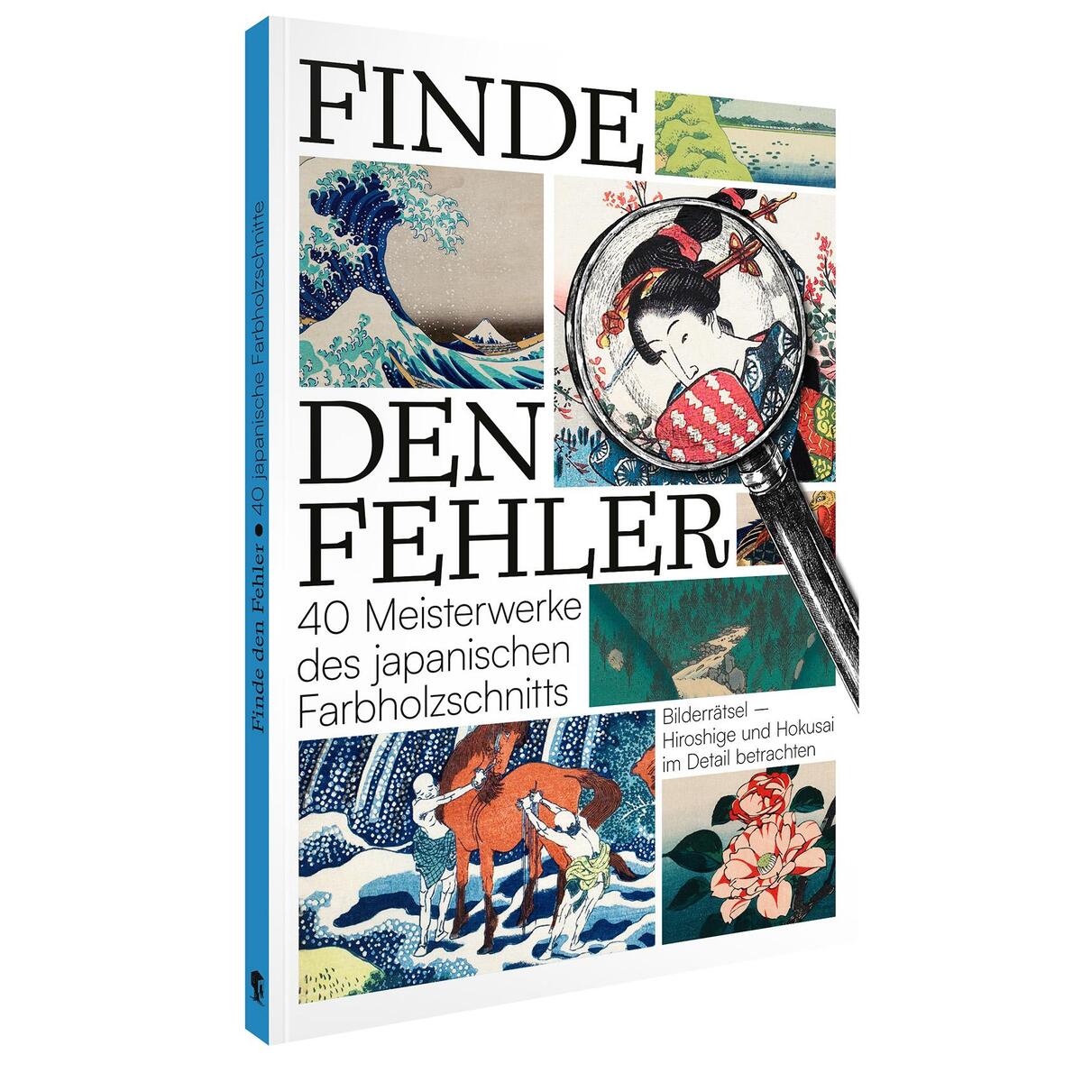 Finde den Fehler - 40 Meisterwerke des japanischen Farbholzschnitts Finde den Fehler - 40 Meisterwerke des japanischen Farbholzschnitts von Favoritenpresse