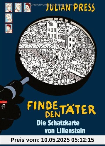 Finde den Täter - Die Schatzkarte von Lilienstein: Band 8