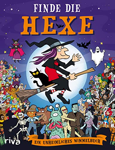Finde die Hexe: Ein unheimliches Wimmelbuch | Geister, Werwölfe, Monster, Vampire und andere Spukgestalten. Gruseliges Geschenk zu Halloween für Kinder ab 5 Jahren Finde die Hexe: Ein unheimliches Wimmelbuch | Geister, Werwölfe, Monster, Vampire und andere Spukgestalten. Gruseliges Geschenk zu Halloween für Kinder ab 5 Jahren von RIVA