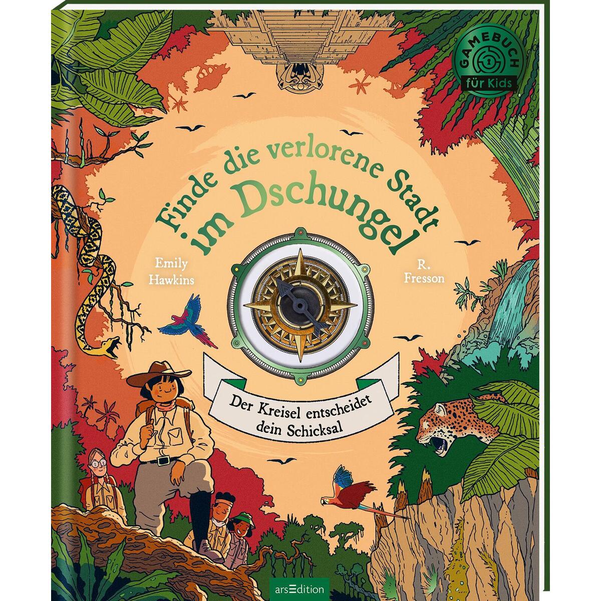 Finde die verlorene Stadt im Dschungel Finde die verlorene Stadt im Dschungel von Ars Edition GmbH
