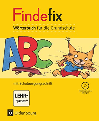 Findefix - Wörterbuch für die Grundschule - Deutsch - Aktuelle Ausgabe: Wörterbuch in Schulausgangsschrift mit CD-ROM (Findefix, Deutsch - Aktuelle Ausgabe) Findefix - Wörterbuch für die Grundschule - Deutsch - Aktuelle Ausgabe: Wörterbuch in Schulausgangsschrift mit CD-ROM (Findefix, Deutsch - Aktuelle Ausgabe)