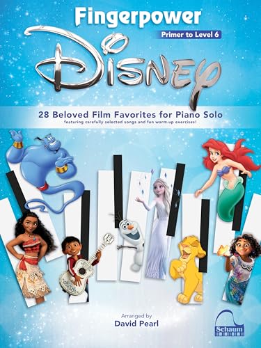 Fingerpower Disney. Klavier Solo.: 28 Beloved Film Favorites for Piano Solo von Schaum Publications