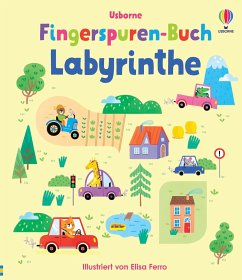 Fingerspuren-Buch: Labyrinthe von Usborne Verlag